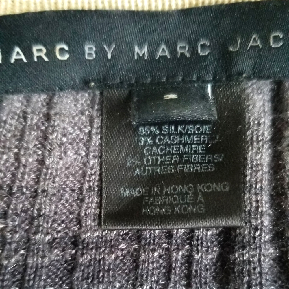 Marc by Marc Jacobs Silk/Cashmere Cardigan sz S - Picture 5 of 6